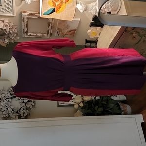 Gabby Skye Color Block Dress, Size 14
